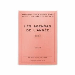 Hightide 2024 Les Agendas De L'Année Diary [A6] -Stationery Sale Store 000000010152 04 xl