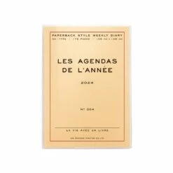 Hightide 2024 Les Agendas De L'Année Diary [A6] -Stationery Sale Store 000000010152 05 xl