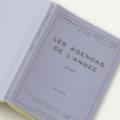 Hightide 2024 Les Agendas De L'Année Diary [A6] -Stationery Sale Store 000000010152 20 l