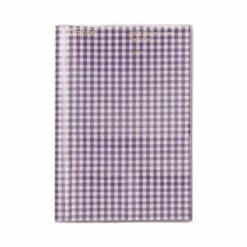 Hightide 2024 Gingham Monthly Diary [B6] -Stationery Sale Store 000000010171 08 l