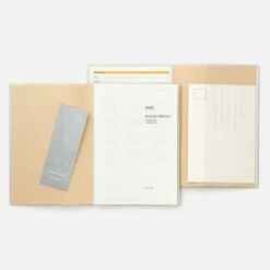 Hightide 2024 Gingham Monthly Diary [B6] -Stationery Sale Store 000000010171 24 l