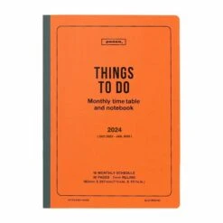 Hightide Penco 2024 'Things To Do' Monthly Planner B5 -Stationery Sale Store 000000010174 05 l