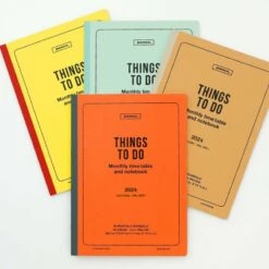 Hightide Penco 2024 'Things To Do' Monthly Planner B5