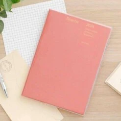 Hightide 2024 Woven Fabric Diary [B6] -Stationery Sale Store 000000010192 32 l