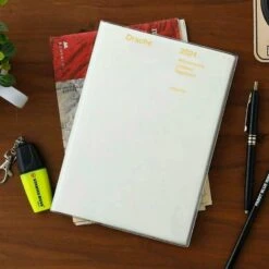 Hightide 2024 Woven Fabric Diary [B6] -Stationery Sale Store 000000010192 35 l