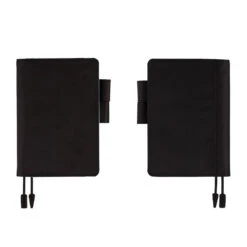 Hobonichi 2024 A6 Planner Cover [Colours: Black X Clear Blue]