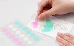 Stalogy Masking Dots - Circular Masking Tape Patches (8mm) -Stationery Sale Store 006 detail gallery 08 1