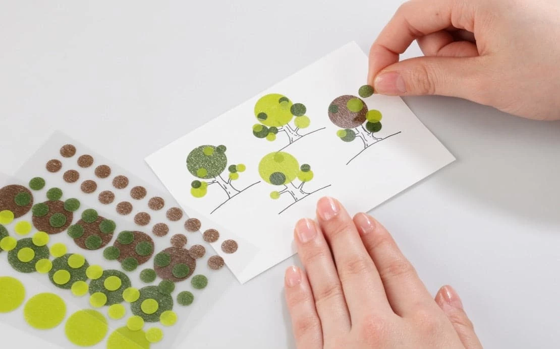 Stalogy Masking Dots - Circular Masking Tape Patches (5mm) 15 Stalogy Masking Dots - Circular Masking Tape Patches (5mm) - Image 15