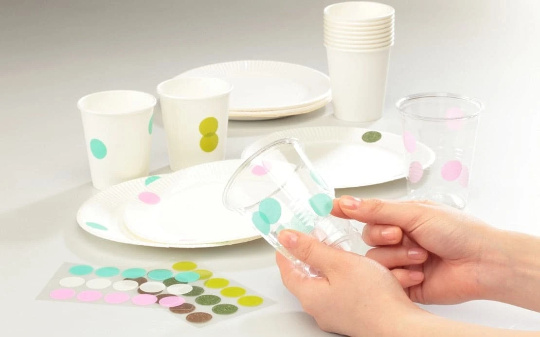 Stalogy Masking Dots - Circular Masking Tape Patches (20mm) 3 Stalogy Masking Dots - Circular Masking Tape Patches (20mm) - Image 3