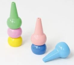 Aozora Baby Colour Crayon - Pastel Colours [6 Crayons]