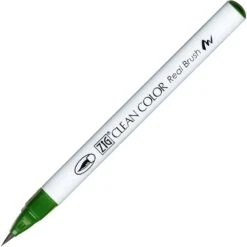Kuretake Zig Clean Color Real Brush Pen -Stationery Sale Store 044 deep green 811e2e5c 737b 4422 bfc9 d1d340a9de0c