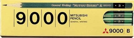 Mitsubishi-Uni 9000 Pencil - Box Of 12 6 Mitsubishi-Uni 9000 Pencil - Box Of 12 - Image 6