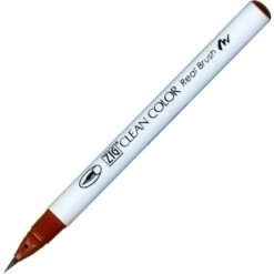 Kuretake Zig Clean Color Real Brush Pen -Stationery Sale Store 060 brown 83b23185 af56 46fe b8a5 fc9ba3d62478