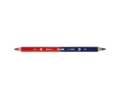 Milan Maxi Bicolour Red-Blue Triangular Pencils (12 Pencils)