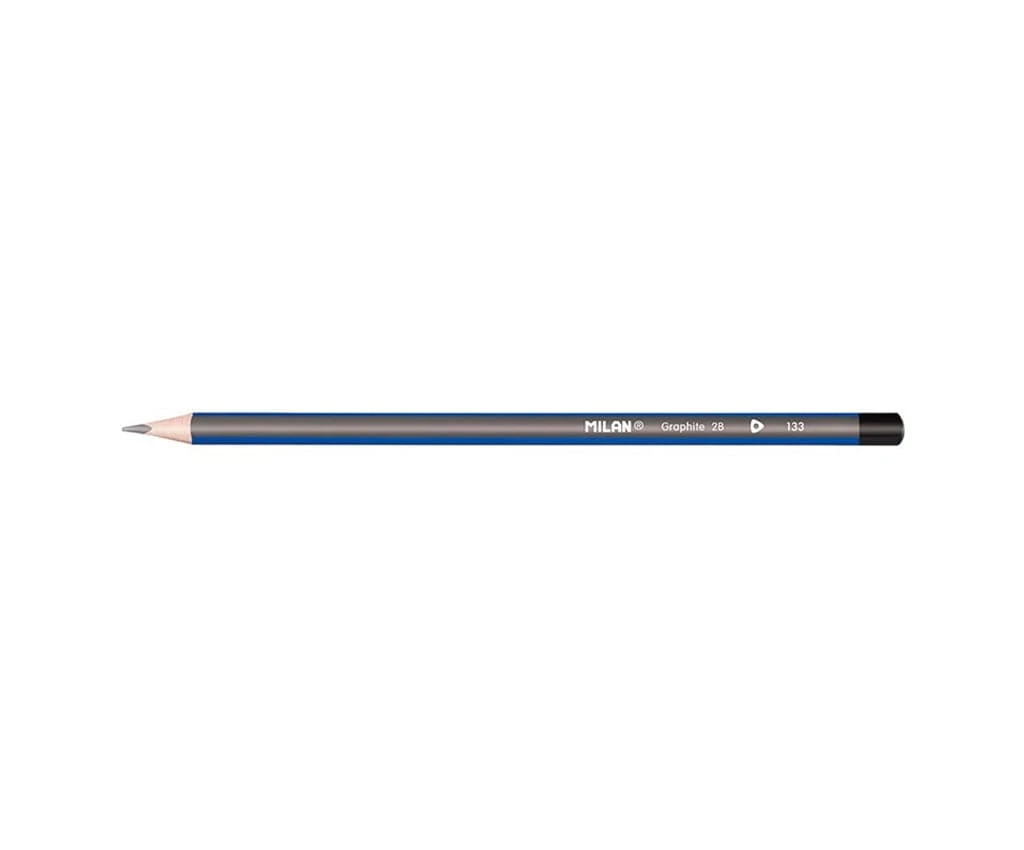 Milan 2B Graphite Triangular Pencils (12 Pencils) 1 Milan 2B Graphite Triangular Pencils (12 Pencils)