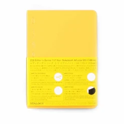Stalogy 1/2 Year Notebook (A6) -Stationery Sale Store 1 2 year a6 yellow