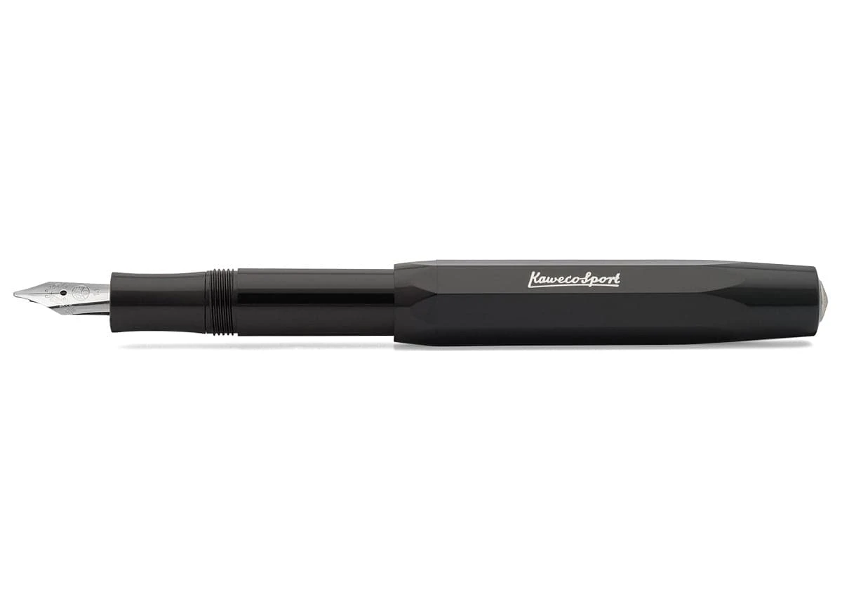 Kaweco SPORT CALLIGRAPHY Fountain Pen With Twin Nib - Black 1 Kaweco SPORT CALLIGRAPHY Fountain Pen With Twin Nib - Black