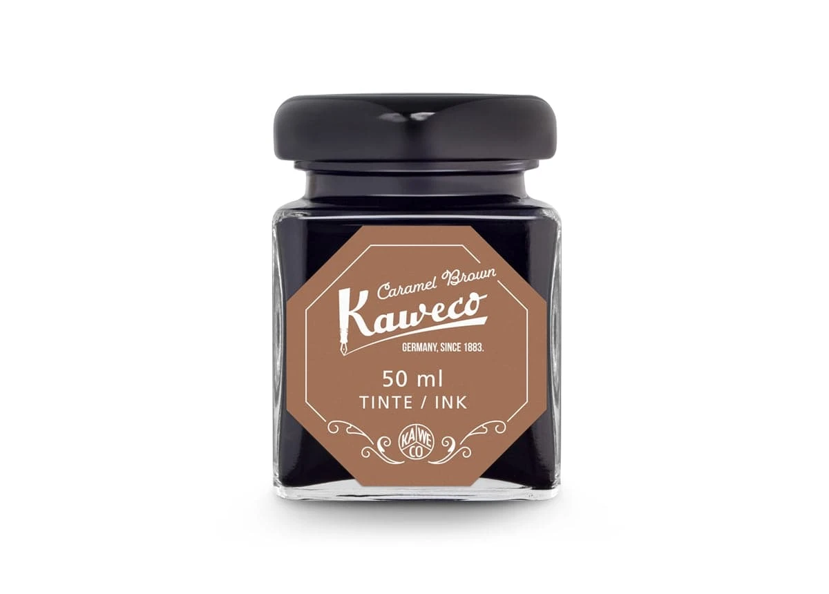 Kaweco Bottled Ink, 50ml - Caramel Brown 1 Kaweco Bottled Ink, 50ml - Caramel Brown