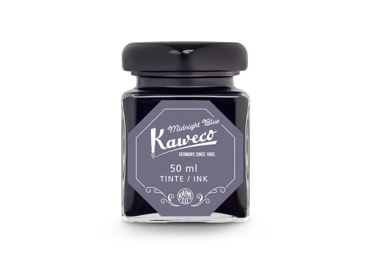 Kaweco Bottled Ink, 50ml - Midnight Blue 1 Kaweco Bottled Ink, 50ml - Midnight Blue