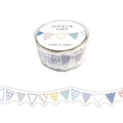 Mind Wave Die Cut Masking Tape - Bunting