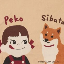 Fujiya Peko-chan & Shibata Shiba Inu Canvas Tote Bag 9 Fujiya Peko-chan & Shibata Shiba Inu Canvas Tote Bag -Stationery Sale Store 11277211 1003