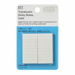 Stalogy Translucent Sticky Notes - 2 Pads -Stationery Sale Store 11405821 1000
