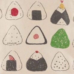 Onigiri Delight Cotton Tote Bag - A4 Size 7 Onigiri Delight Cotton Tote Bag - A4 Size -Stationery Sale Store 11564066 1001 jpg