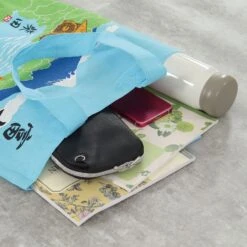 Shiba Inu & Mount Fuji Cotton Tote Bag -Stationery Sale Store 11564076 1005