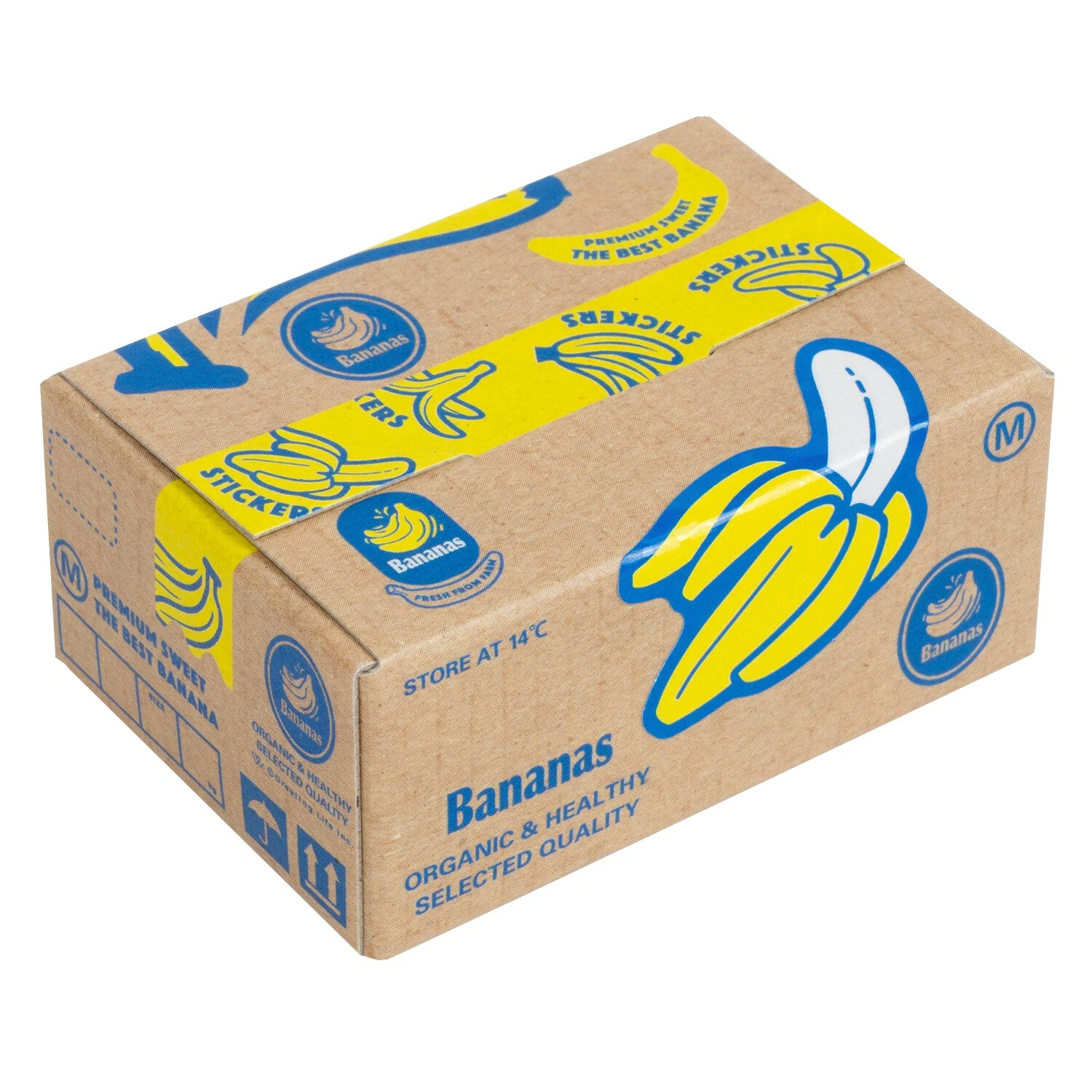 Haco Stickers Box - Banana 1 Haco Stickers Box - Banana