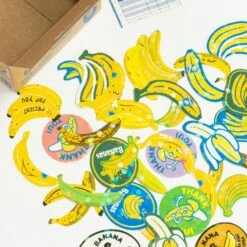 Haco Stickers Box - Banana 10 Haco Stickers Box - Banana -Stationery Sale Store 11669000 1016