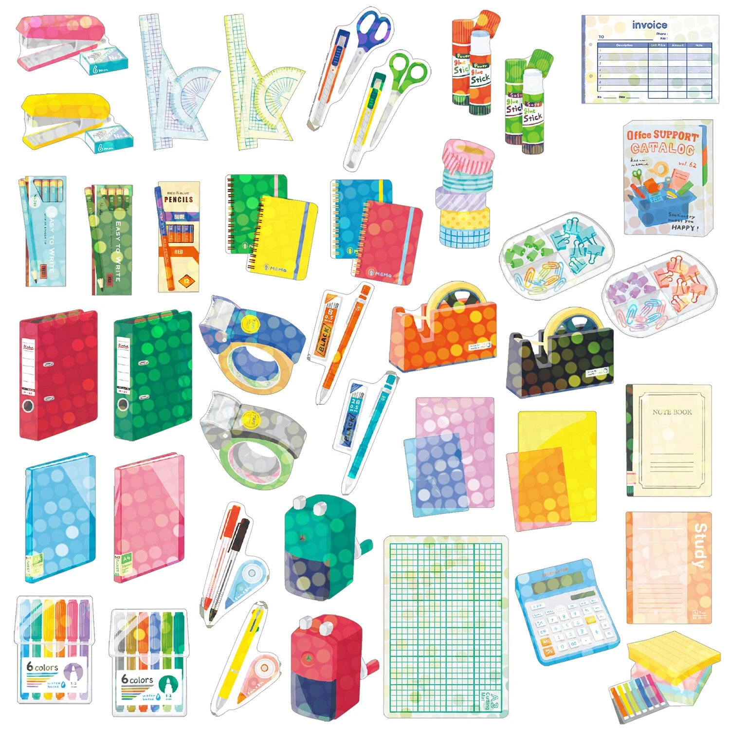 Haco Stickers Box - Office Stationery 4 Haco Stickers Box - Office Stationery - Image 4