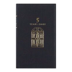 Midori 5 Year Diary - Gate Black -Stationery Sale Store 12396 3