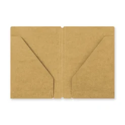 TRAVELER'S Company Passport Notebook Refill 010 [Kraft File] -Stationery Sale Store 14334006 a