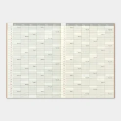 TRAVELER'S Notebook 2024 Passport Refill [Monthly] -Stationery Sale Store 14475006 c