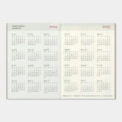 TRAVELER'S Notebook 2024 Passport Refill [Weekly] -Stationery Sale Store 14476006 c