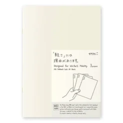 MD Paper Notebook Light 3-pack [A5] -Stationery Sale Store 15219