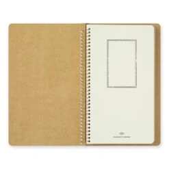 TRAVELER'S Company Spiral Ring Notebook A5 [DW Kraft]