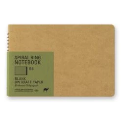 TRAVELER'S Company Spiral Ring Notebook B6 [DW Kraft]