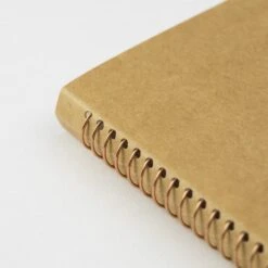 TRAVELER'S Company Spiral Ring Notebook B6 [DW Kraft] -Stationery Sale Store 15249006 e