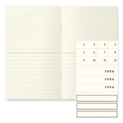 MD Paper Notebook Light 3-pack [B6 Slim] -Stationery Sale Store 15301006 b
