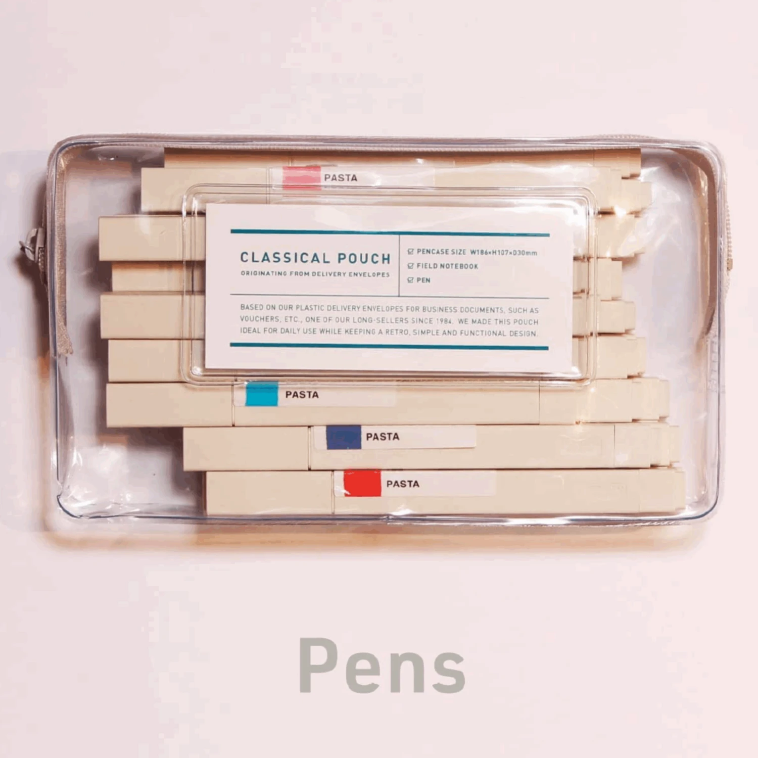 Kokuyo A4 Classic Pouch 2 Kokuyo A4 Classic Pouch - Image 2