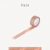 Livework Life & Pieces Paper Tape - 15mm - Date