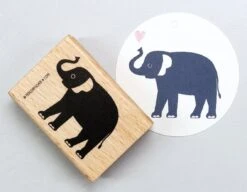 Perlenfischer Stamp - Elephant 2