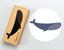 Perlenfischer Stamp - Blue Whale