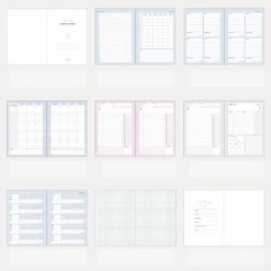 Iconic Study Planner SMILEY [4 Months] -Stationery Sale Store 1page