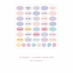Iconic Study Planner SMILEY [4 Months] -Stationery Sale Store 1page 4