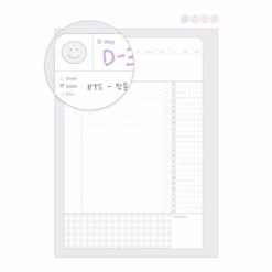 Iconic Study Planner SMILEY [4 Months] -Stationery Sale Store 1page 9