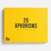 The School Of Life 20 Aphorisms