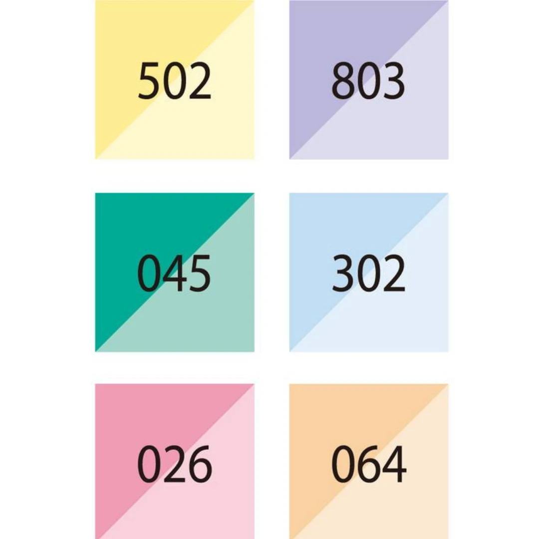 Kuretake ZIG Memory System Brushables - Pastel 6 Colours Set 2 Kuretake ZIG Memory System Brushables - Pastel 6 Colours Set - Image 2