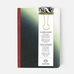 Papier Tigre Pocket Notebooks, The 3 Mercury -Stationery Sale Store 3 pocket notebooks mercury 1